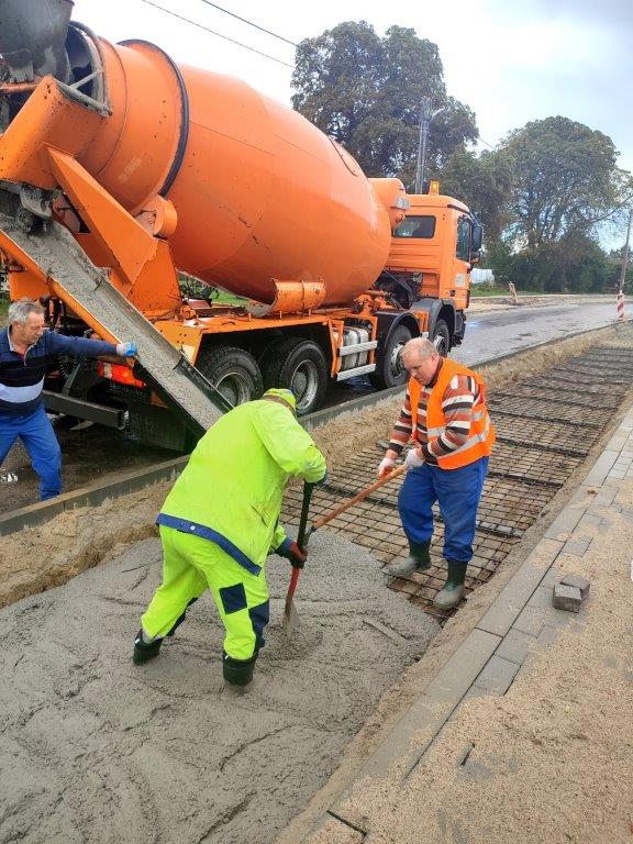 Przebudowa drogi powiatowej nr 1037Z w granicach Powiatu Kamieńskiego