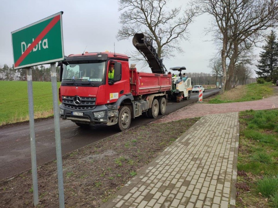 Rozpoczęliśmy prace w miejscowości Dobra